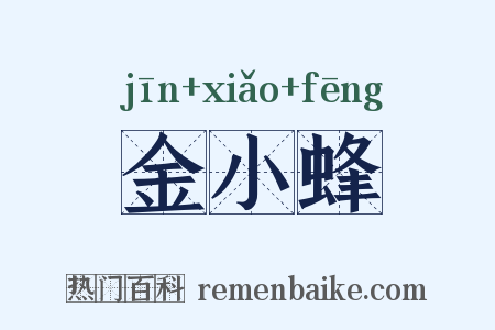 金小蜂是什么意思的图片